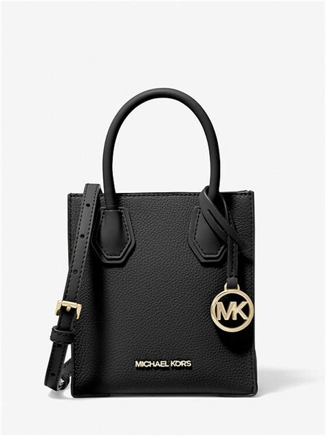 michael kors pebble leather tote.green|mercer extra small pebbled leather.